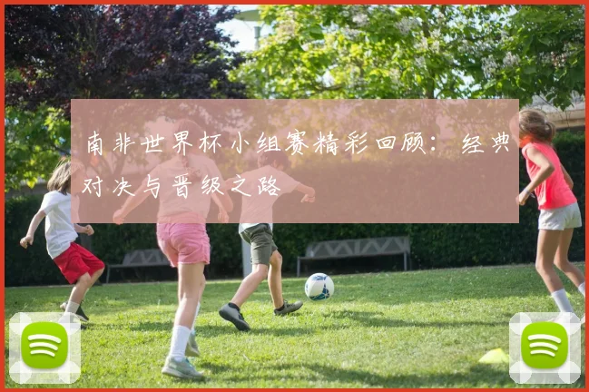 南非世界杯小组赛精彩回顾：经典对决与晋级之路